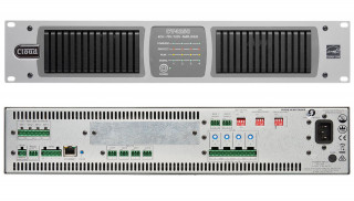 Cloud CV4250: 4 Kanal 70/100 V Digital-Endstufe mit DSP